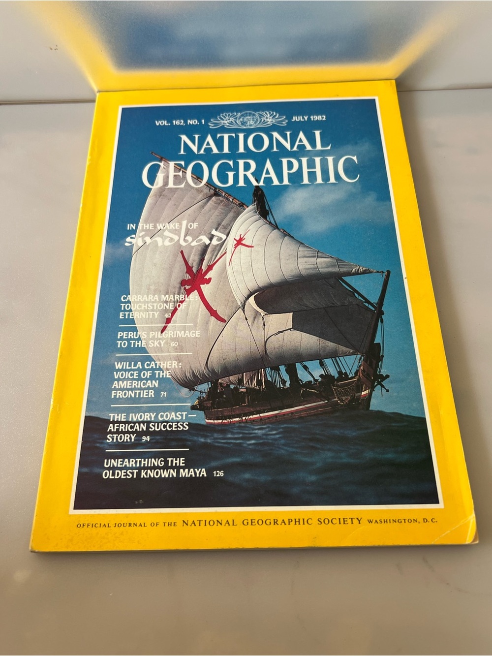 July 1982 issue of National Geographic magazine
